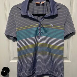3/$20 Striped  xl puma shirt